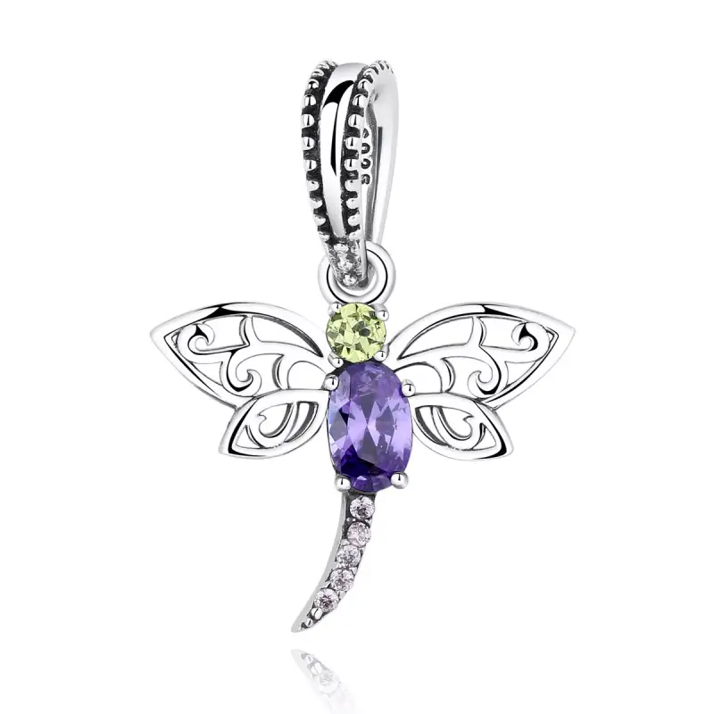 Charm Pendente tipo Pandora Libellula - SCC048 - Immagine del prodotto
