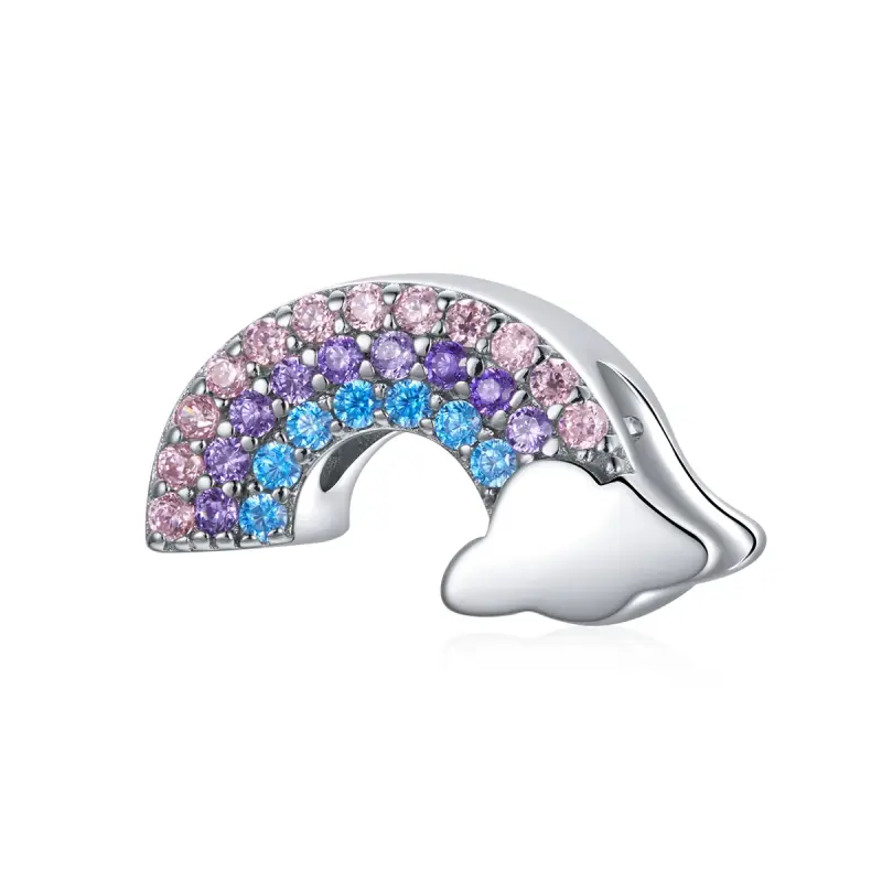 Charm tipo Pandora Ponte Arcobaleno - SCC1788 - Immagine del prodotto