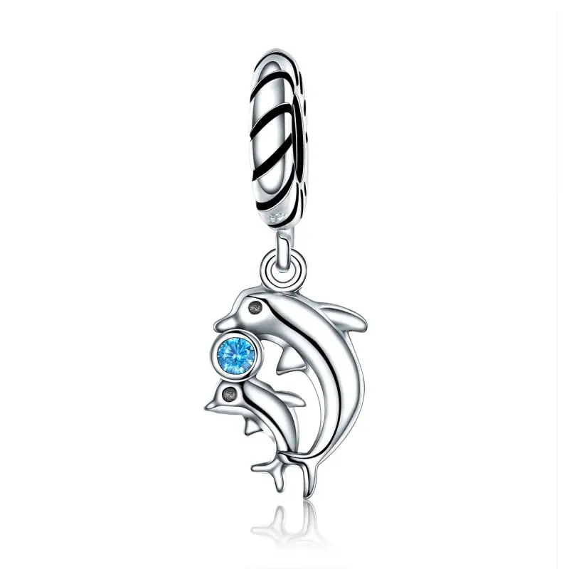Charm Pendente tipo Pandora Delfino - SCC264 - Immagine del prodotto