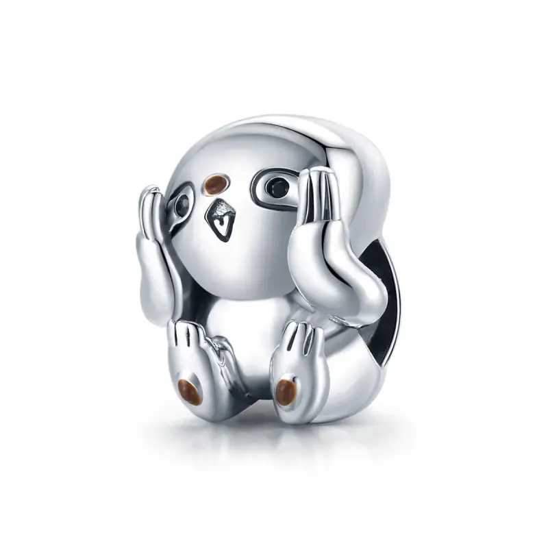 Charm tipo Pandora Simpatico bradipo - SCC1698 - Immagine del prodotto