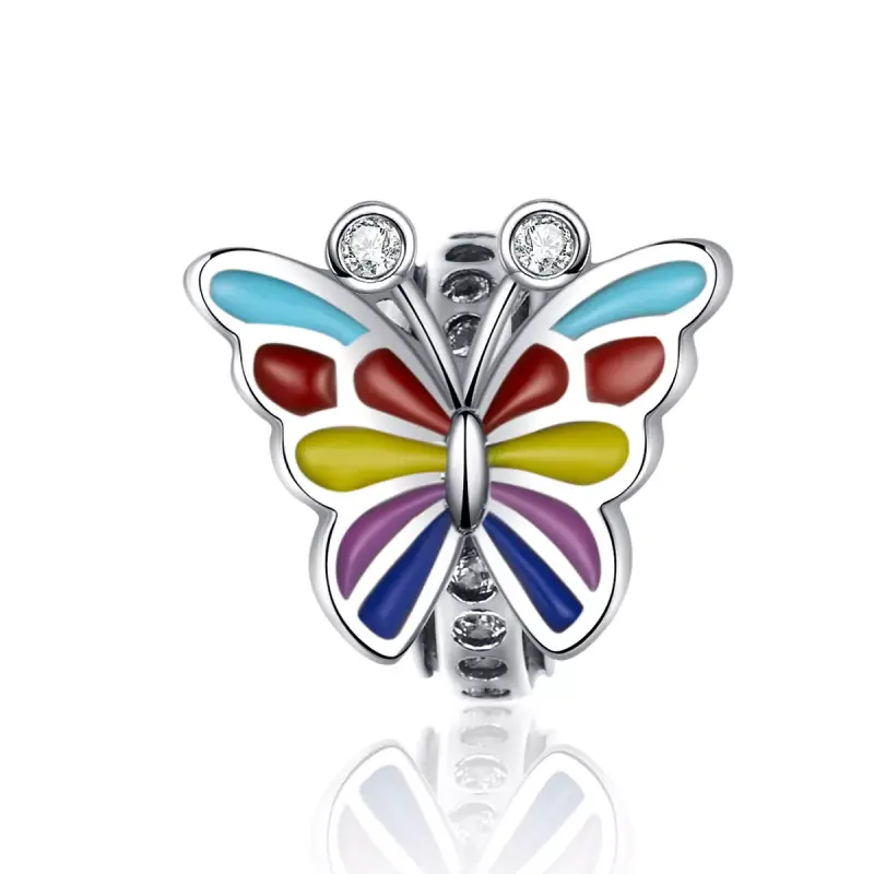 Charm tipo Pandora La farfalla - SCC1195 - Immagine del prodotto