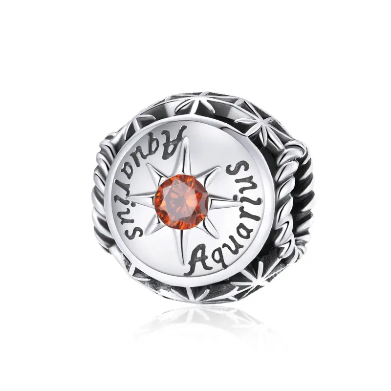 Charm tipo Pandora Acquario splendente - SCC1725-11 - Immagine del prodotto