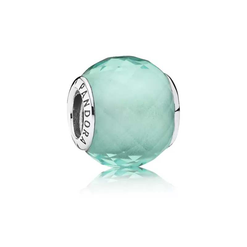 Charm Sfera Sfaccettata Verde - Pandora IT - Immagine del prodotto