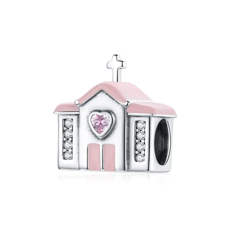 Charm tipo Pandora Chiesa - SCC1810 - Immagine del prodotto