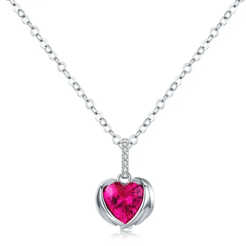 Collana tipo Pandora Cuori guardiani - SCN341 - Immagine del prodotto