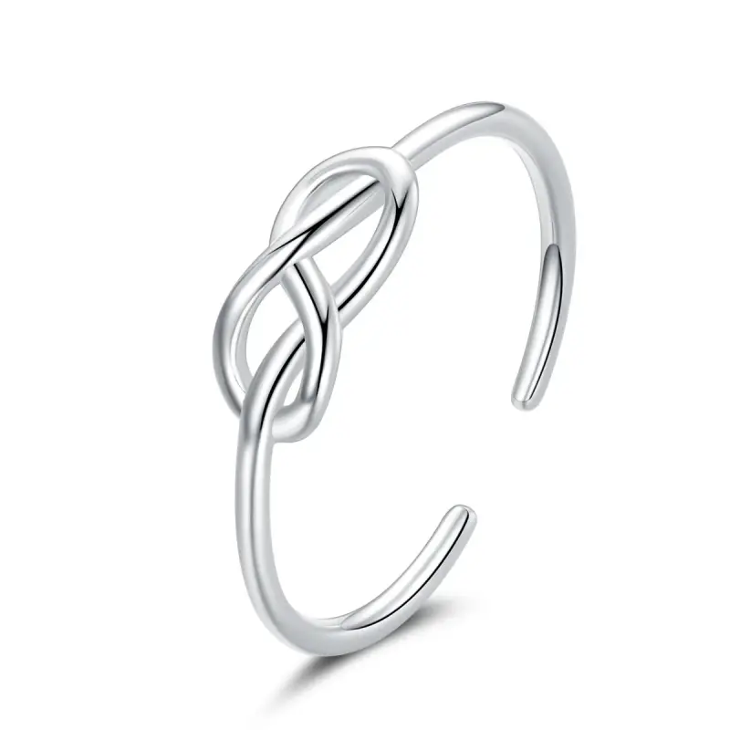 Anello aperto tipo Pandora Infinito - BSR143 - Immagine del prodotto