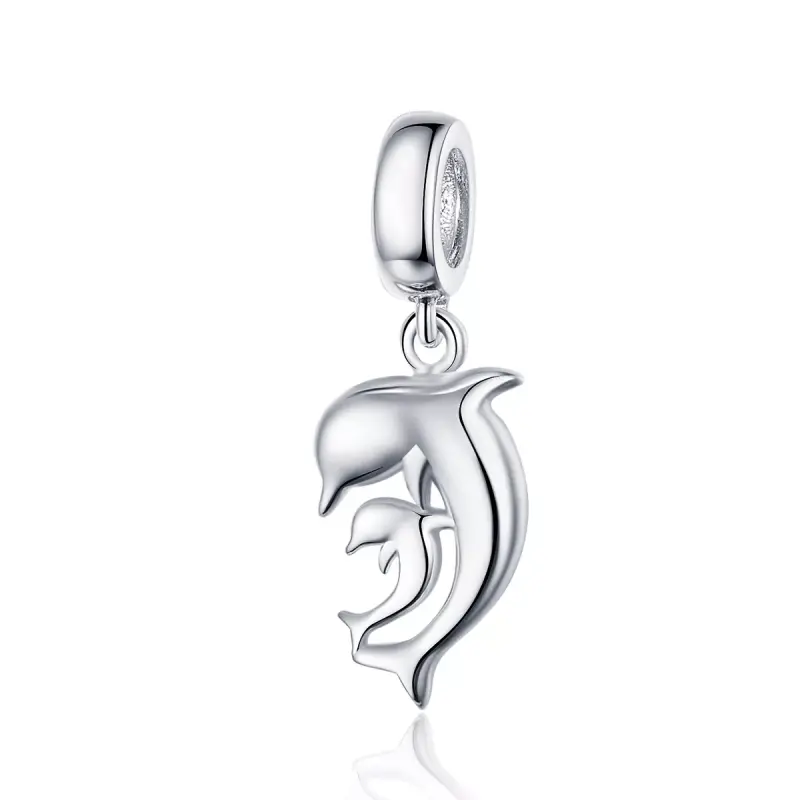 Charm Pendente tipo Pandora Delfino - SCC1206 - Immagine del prodotto