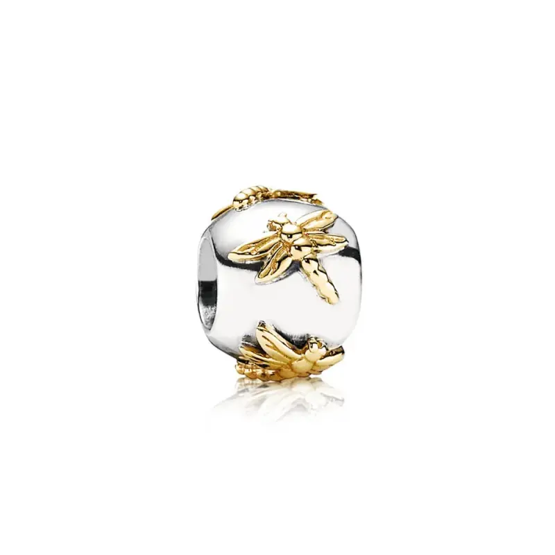 Charm bicolore PANDORA Libellula - Immagine del prodotto
