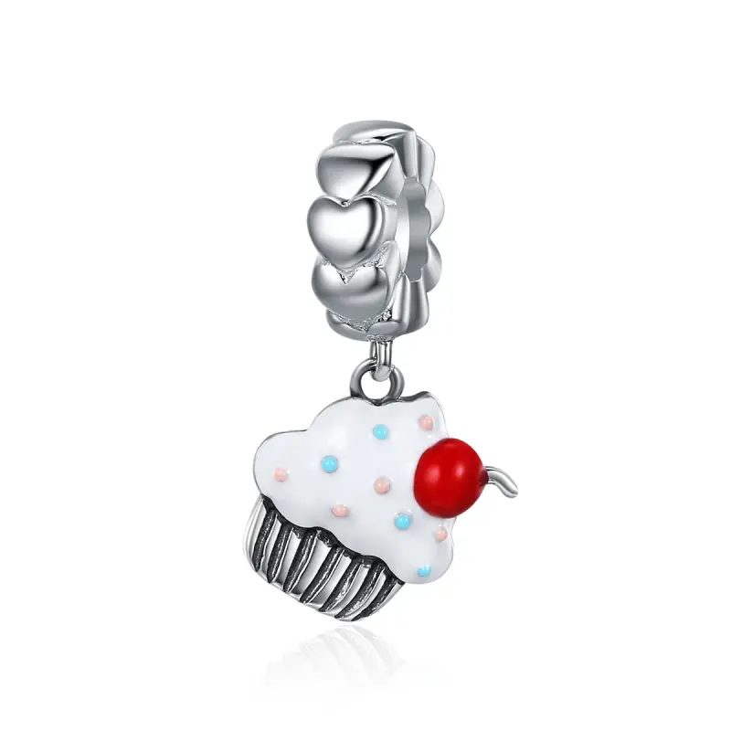 Charm Pendente tipo Pandora Cupcakes - SCC350 - Immagine del prodotto