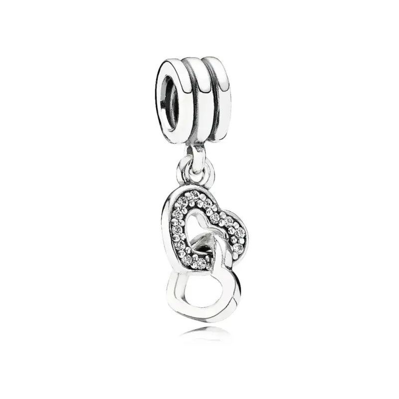 Charm Con Pendente Cuori Intrecciati Pandora It - Immagine del prodotto