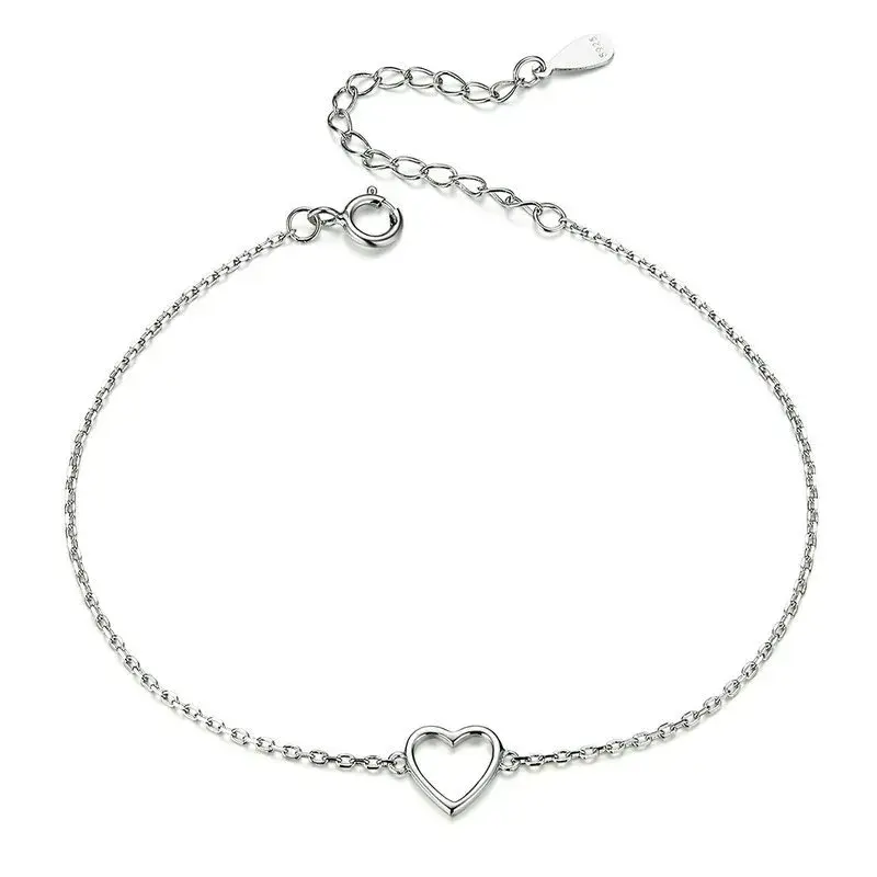 Bracciale tipo Pandora Forma d'Amore - SCB159 - Immagine del prodotto