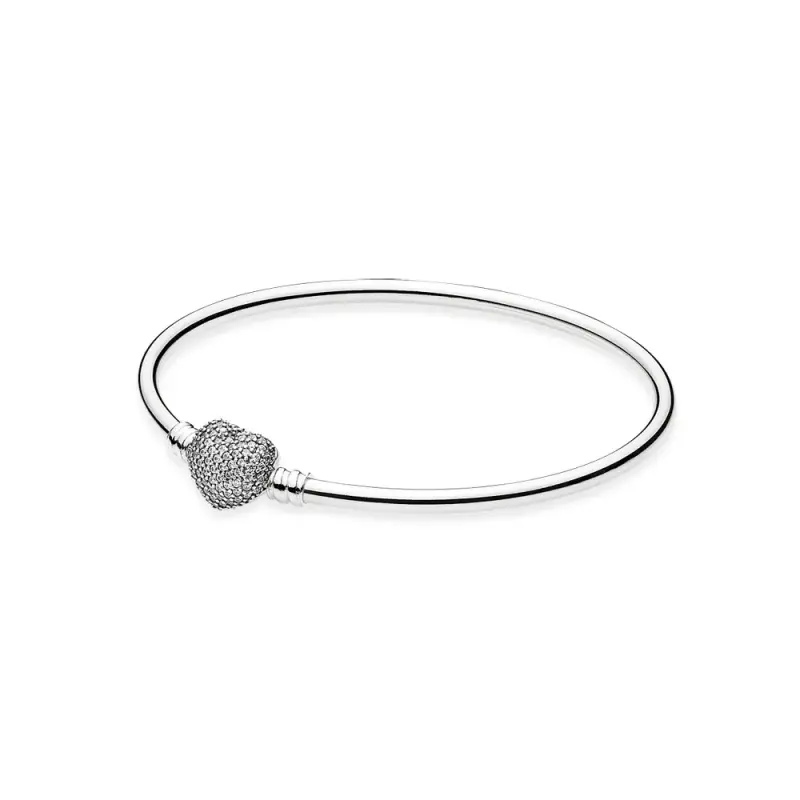 Bracciale  rigido componibile Sempre nel mio Cuore - 590722CZ PANDORA - Immagine del prodotto