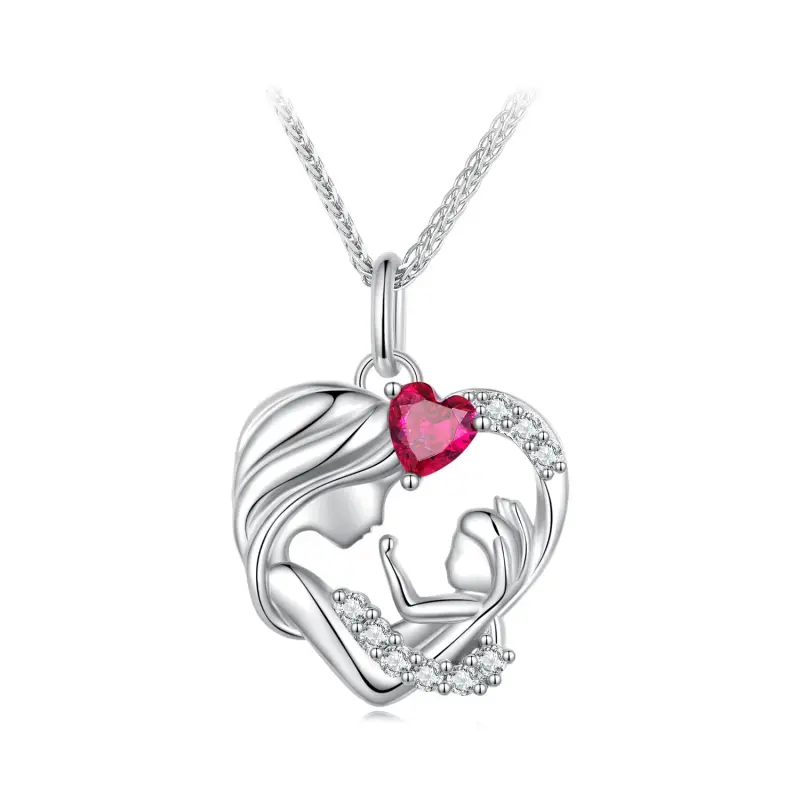 Collana stile Pandora Madre e Figlio - BSN323 - Immagine del prodotto