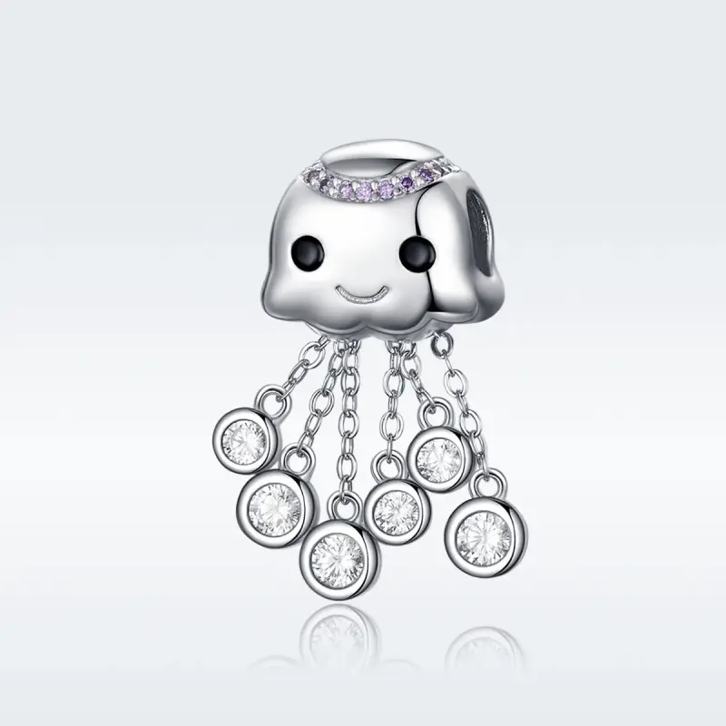 Charm tipo Pandora Polpo - BSC081 - Immagine del prodotto