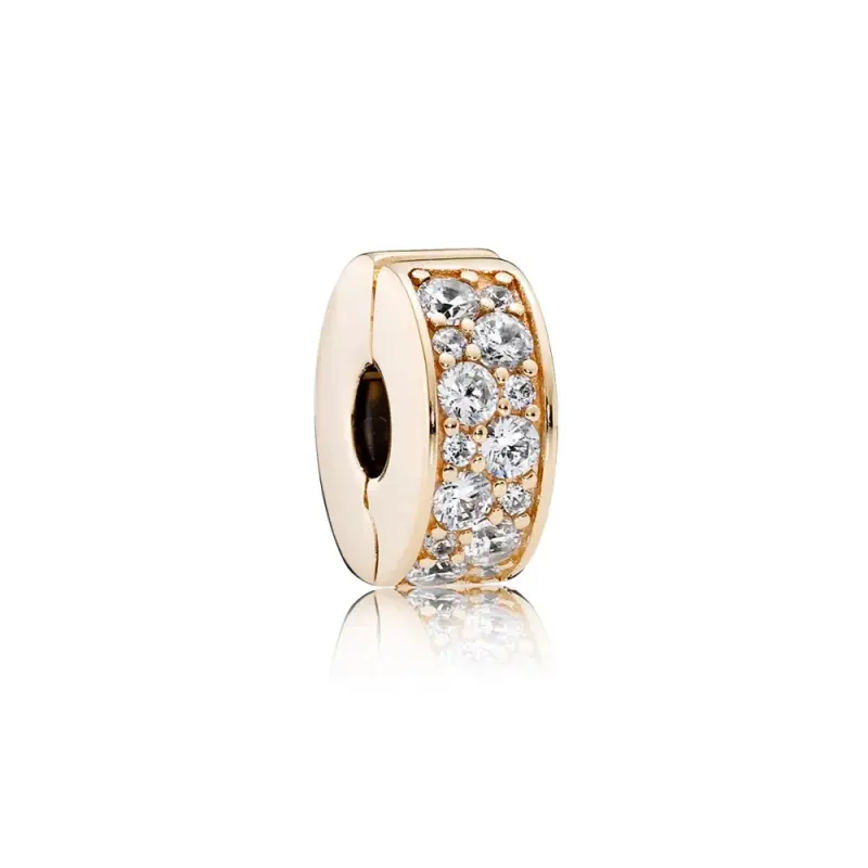 Clip Eleganza luccicante - Pandora IT 750842CZ - Immagine del prodotto