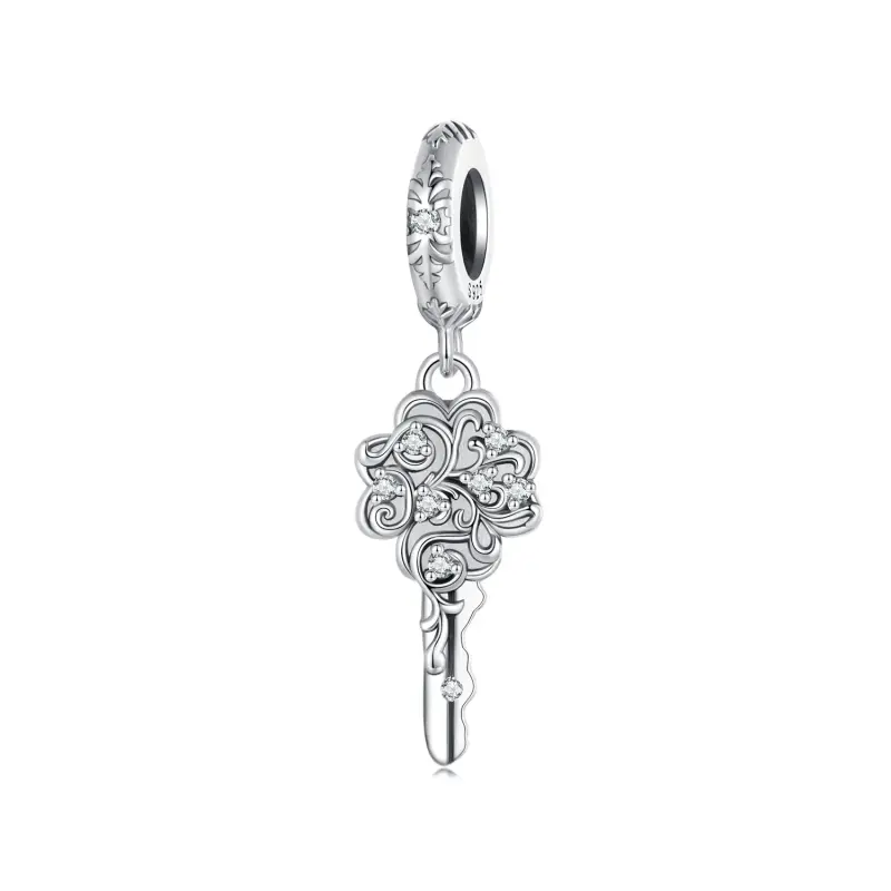 Pendente chiave portafortuna stile PANDORA - SCC2850 - Immagine del prodotto