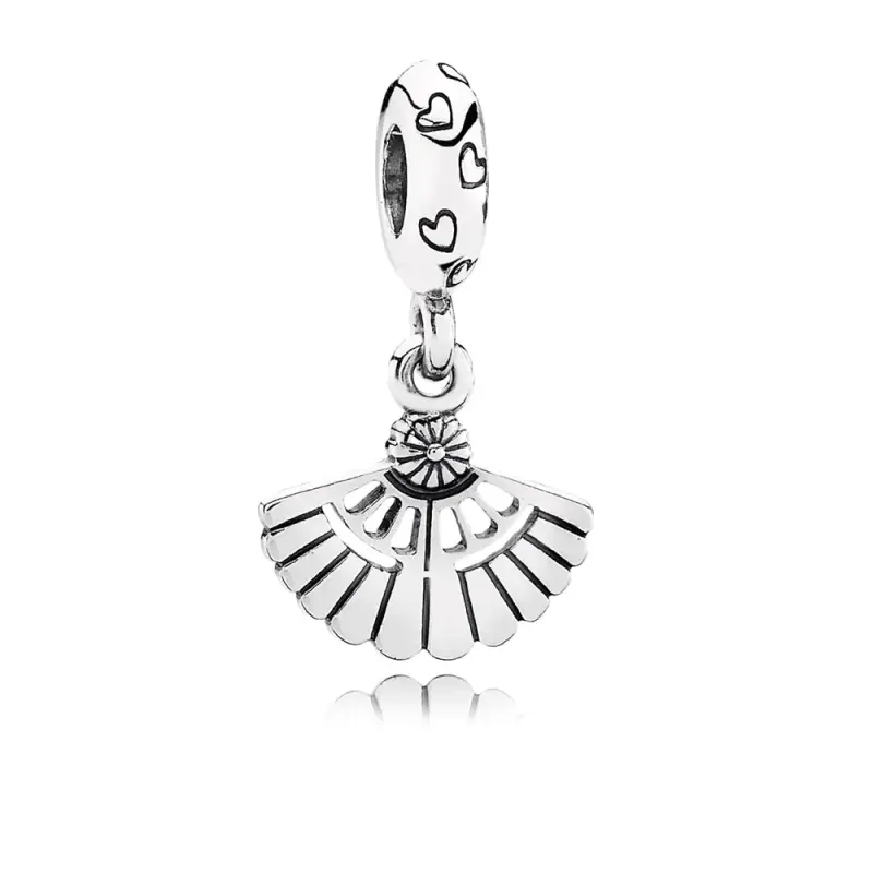 Charm con Pendente Ventaglio Vintage - 791110 - Charm | PANDORA - Immagine del prodotto