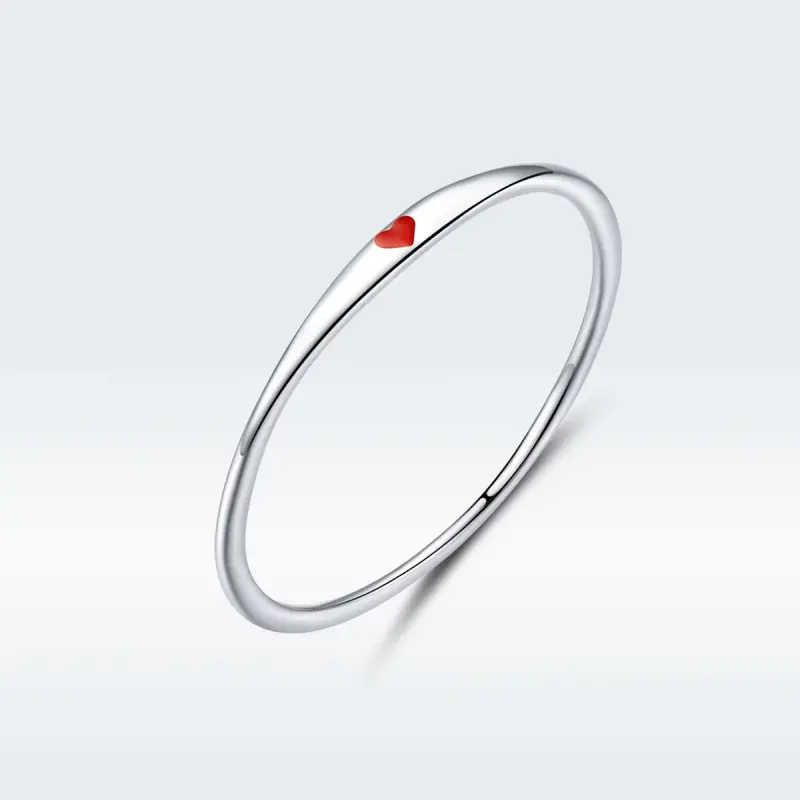Anello tipo Pandora Amore semplice - SCR620 - Immagine del prodotto