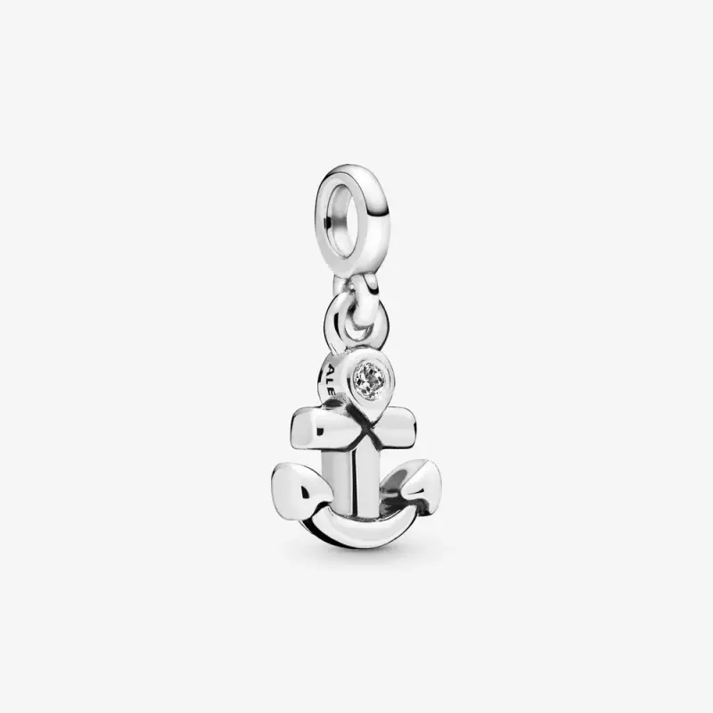 Mini Charm pendente PANDORA La mia ancora 798393CZ - Immagine del prodotto
