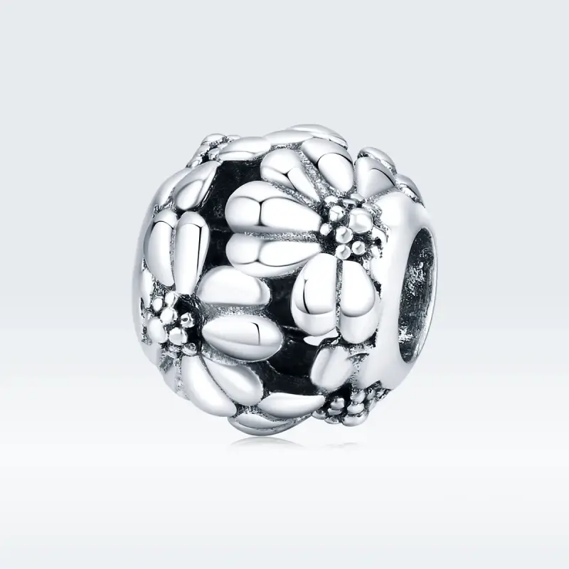 Charm tipo Pandora Fiori Margherita - SCC1487 - Immagine del prodotto