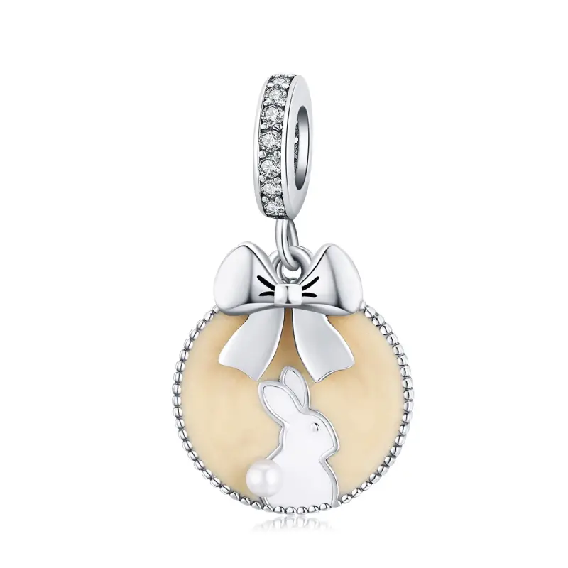 Charm Pendente tipo Pandora Coniglio - SCC1439 - Immagine del prodotto