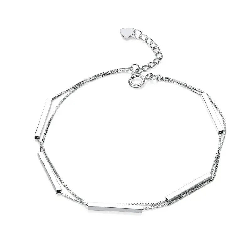 Bracciale tipo Pandora Geometria - SCB170 - Immagine del prodotto