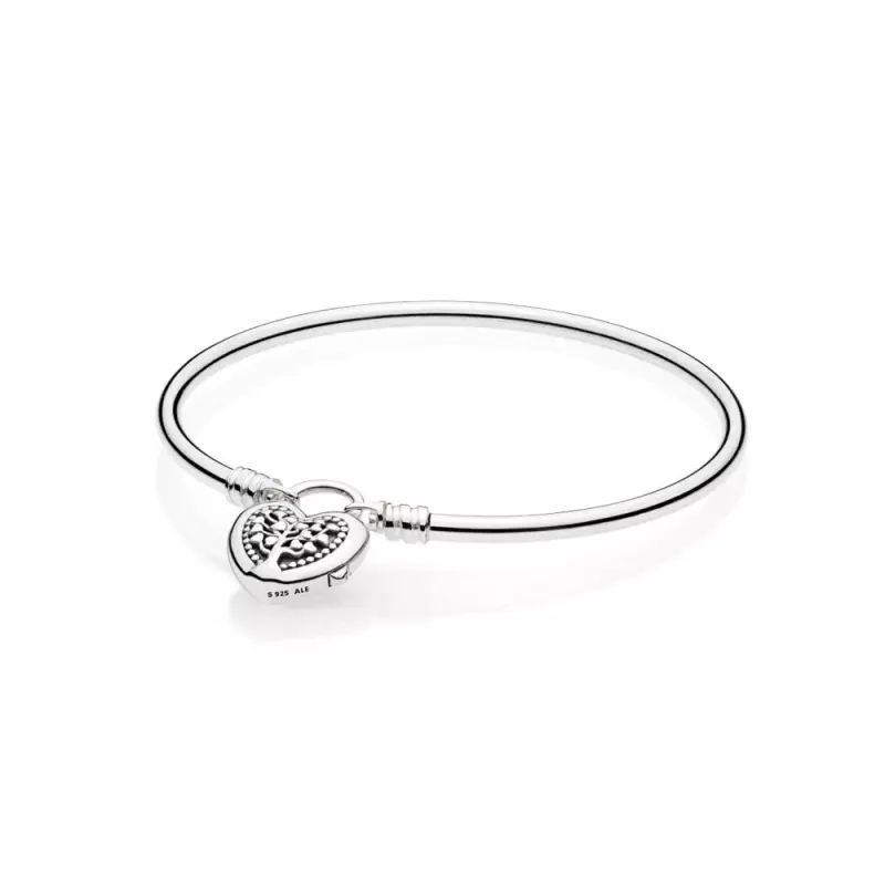 Pandora - Bracciale Rigido Con Chiusura Lucchetto - Immagine del prodotto