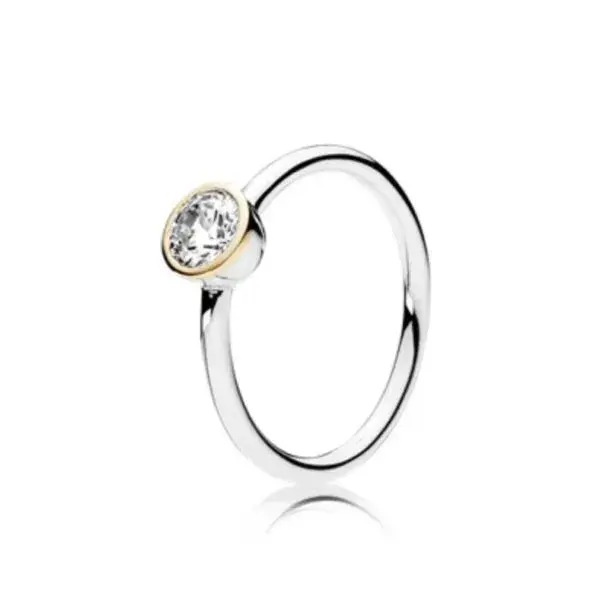 Anello In Argento Con Petite Cerchio Pandora - Immagine del prodotto