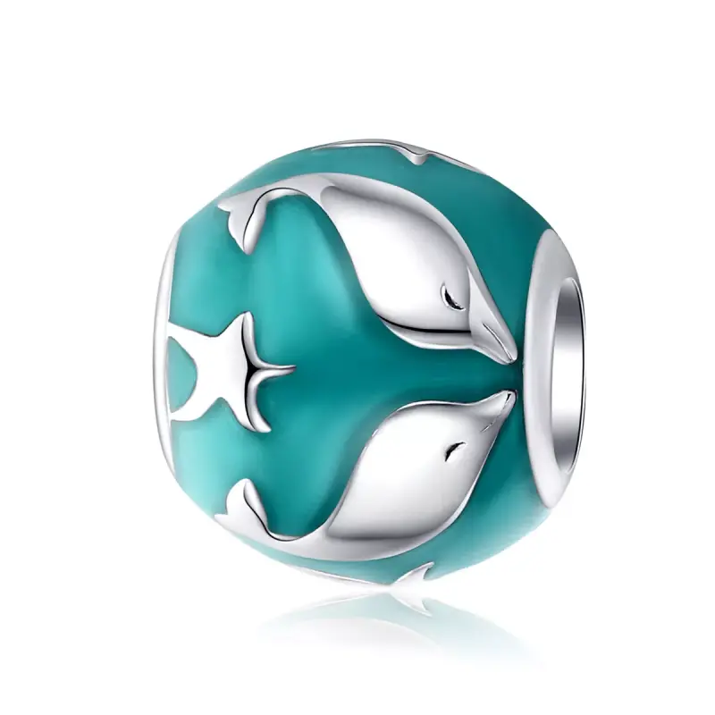 Charm tipo Pandora Delfino - SCC1295 - Immagine del prodotto
