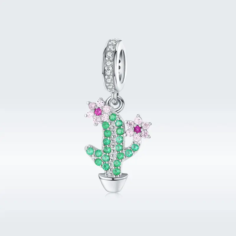 Charm Pendente tipo Pandora Cactus - BSC121 - Immagine del prodotto