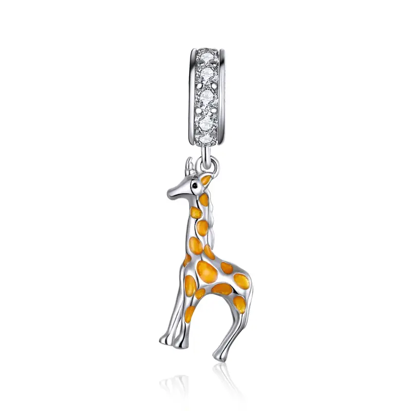 Charm Pendente tipo Pandora Giraffa - BSC258 - Immagine del prodotto