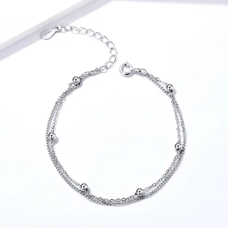 Bracciale tipo Pandora Piccole perline - SCB131 - Immagine del prodotto