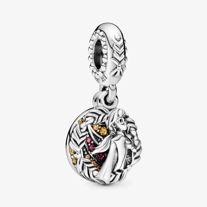 Disney, Charm PANDORA pendente Frozen Anna 798457C01 - Immagine del prodotto