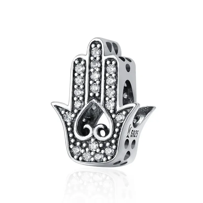 Charm tipo Pandora Hamsa - SCC225 - Immagine del prodotto