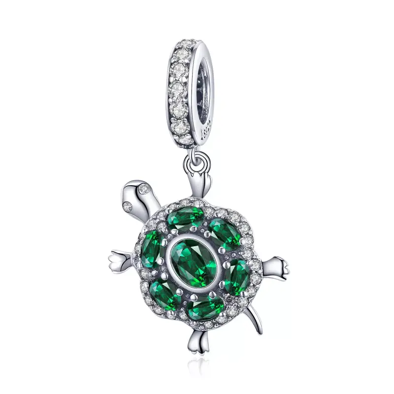 Charm Pendente tipo Pandora Tartaruga - SCC1017 - Immagine del prodotto