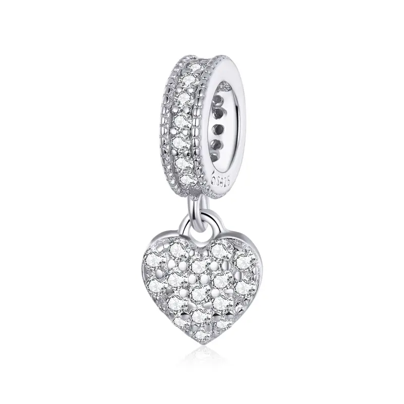 Charm Pendente tipo Pandora Amore splendente - BSC211 - Immagine del prodotto