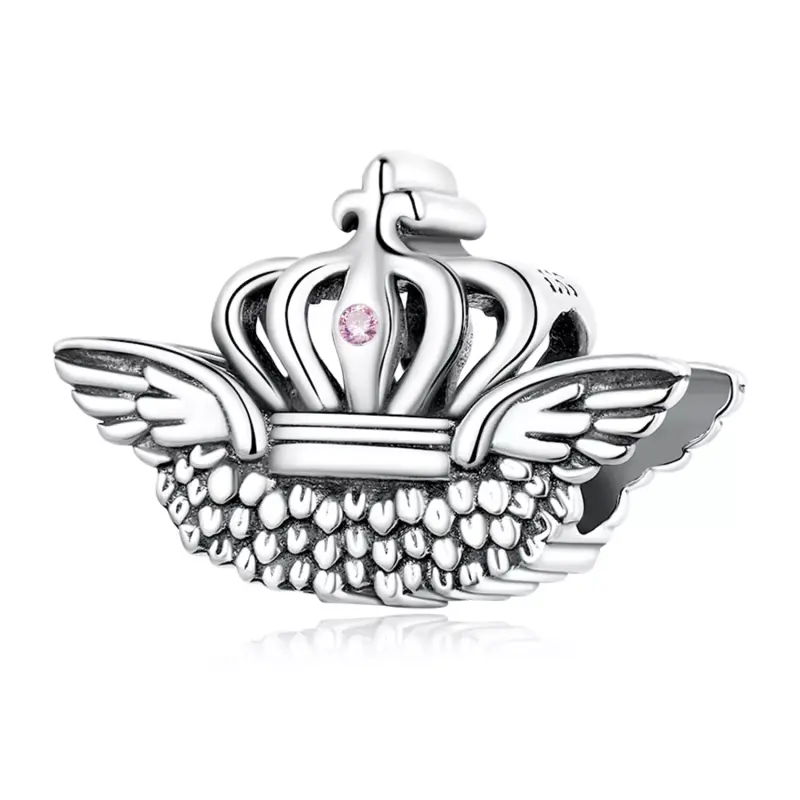 Charm tipo Pandora Corona delicata - SCC2260 - Immagine del prodotto