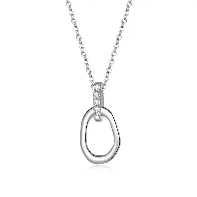 Collana tipo Pandora Geometrico - SCN440 - Immagine del prodotto