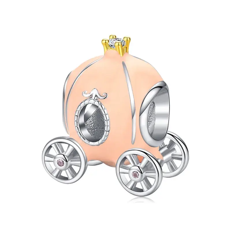 Charm tipo Pandora Carrozza di Cenerentola - BSC135 - Immagine del prodotto