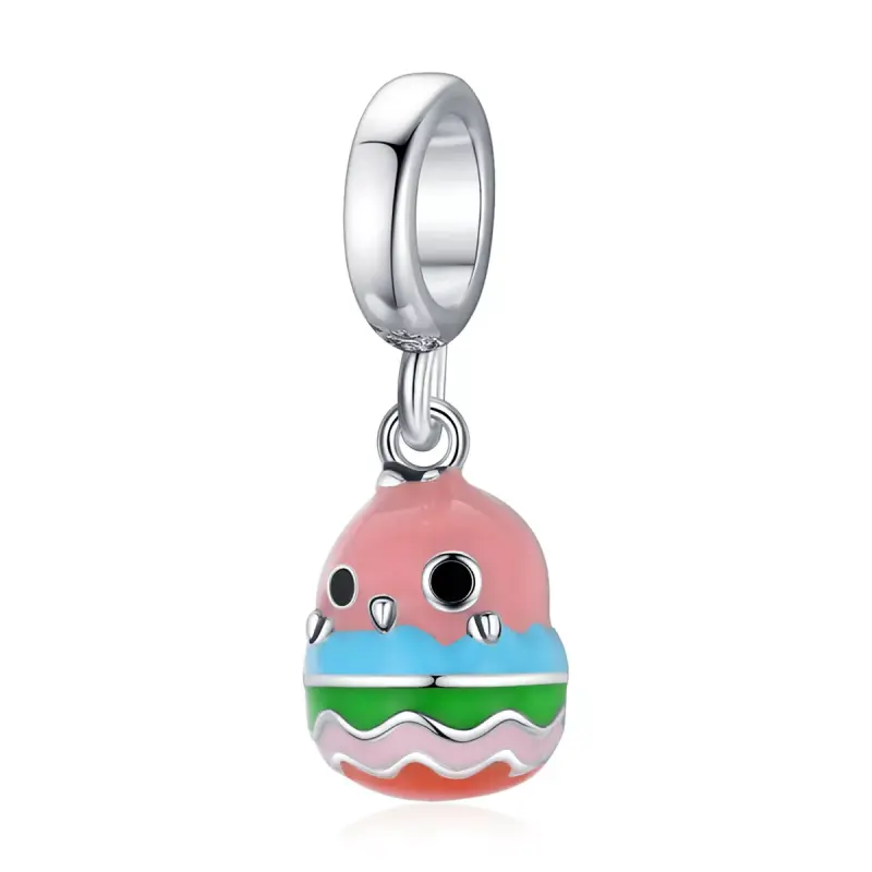 Charm Pendente tipo Pandora Uccello divertente - SCC1935 - Immagine del prodotto