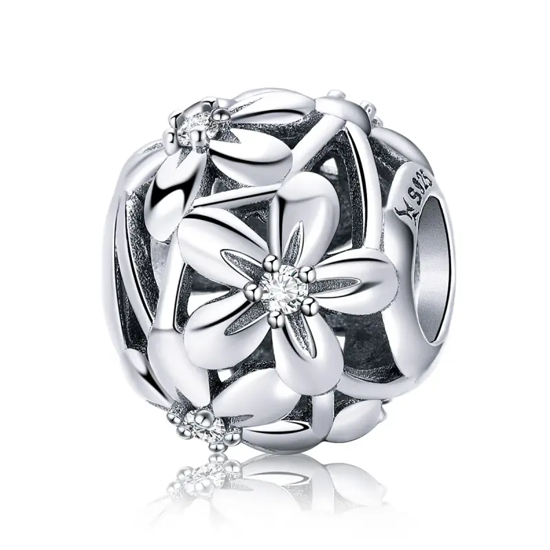 Charm tipo Pandora Forma di fiore - SCC729 - Immagine del prodotto