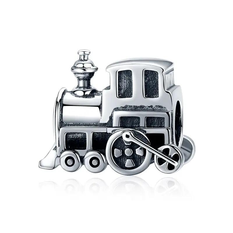 Charm tipo Pandora Treno d'epoca - SCC507 - Immagine del prodotto