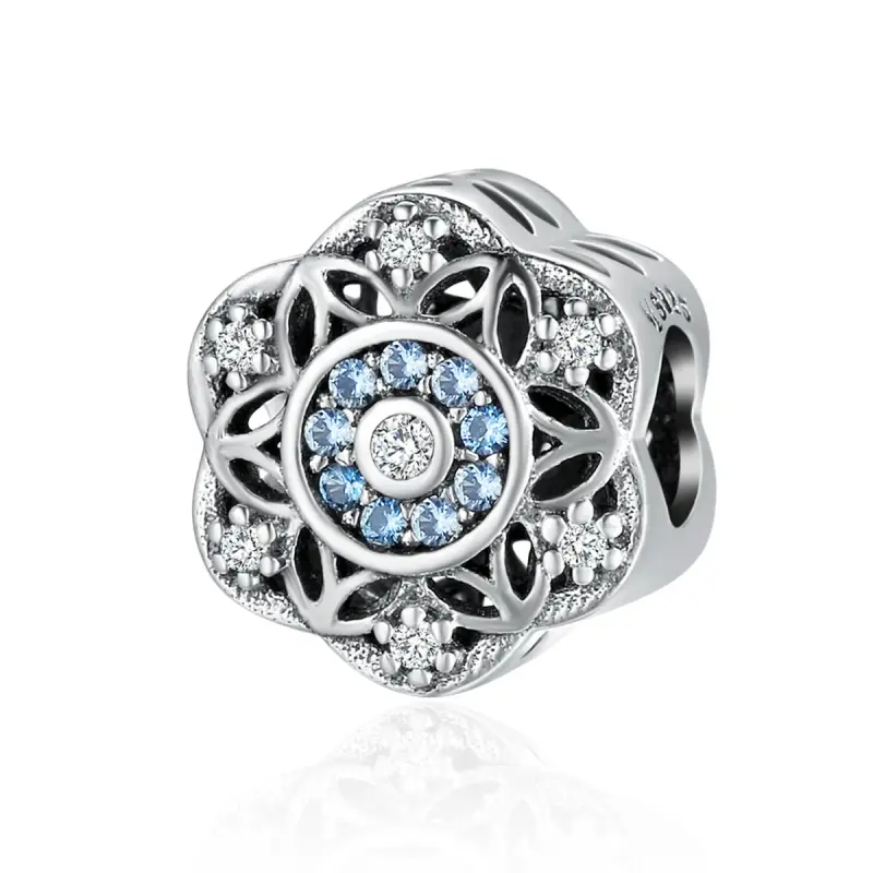 Charm tipo Pandora Fiocchi di neve romantici - SCC247 - Immagine del prodotto