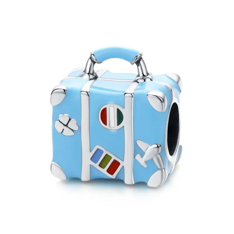 Charm tipo Pandora Valigia - SCC1377 - Immagine del prodotto