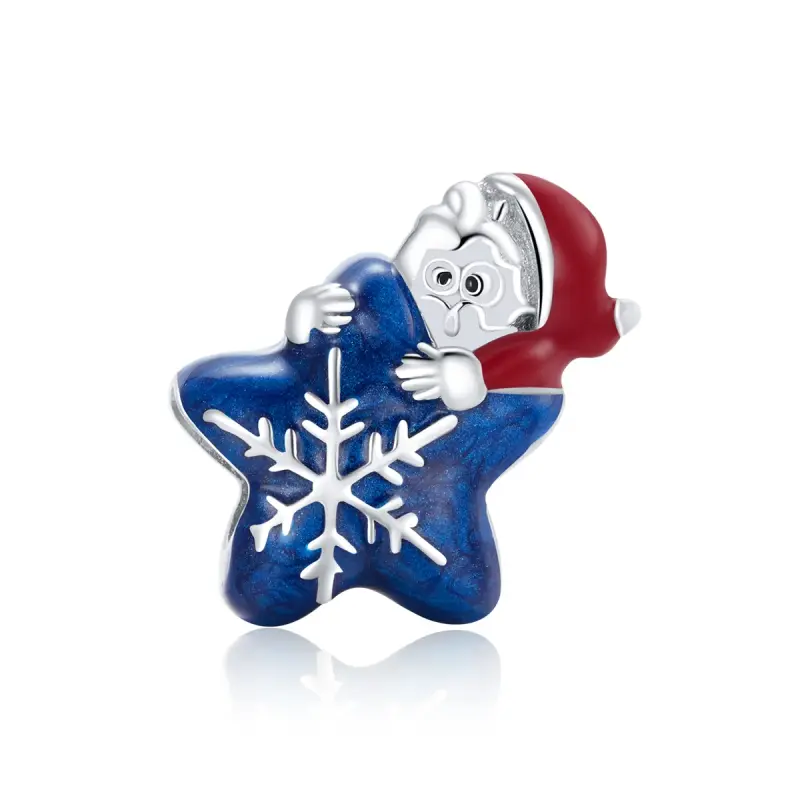 Charm tipo Pandora Babbo Natale - BSC372 - Immagine del prodotto