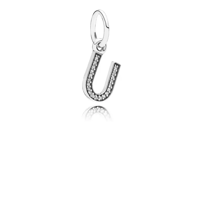 Charm con Pendente U - Pandora IT - Immagine del prodotto