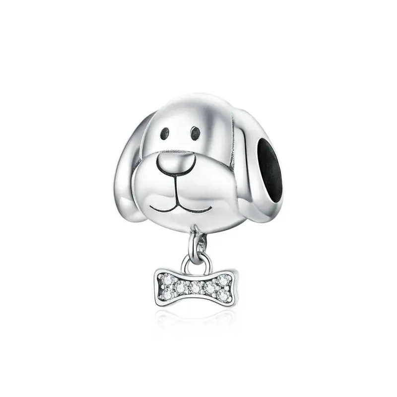 Charm tipo Pandora Segugio - BSC244 - Immagine del prodotto