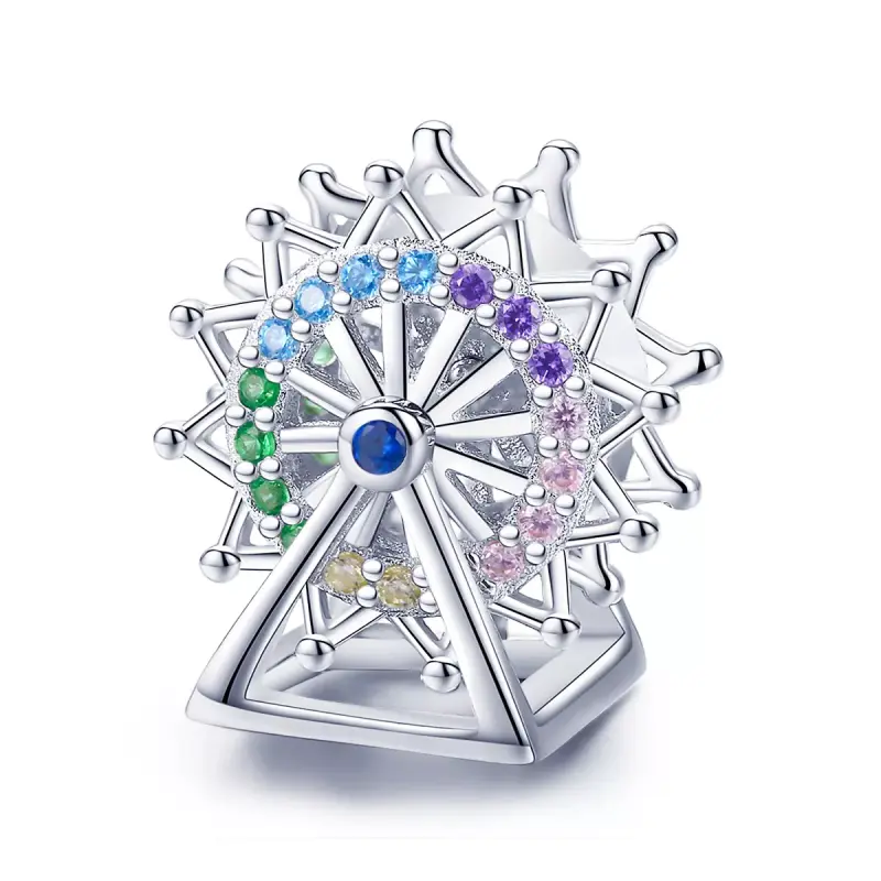 Charm tipo Pandora Ruota panoramica - SCC1028 - Immagine del prodotto