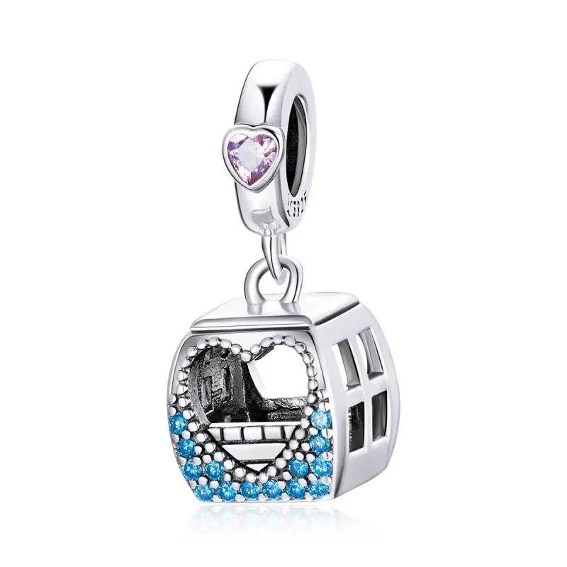 Charm Pendente tipo Pandora Piccola funivia - SCC1741 - Immagine del prodotto