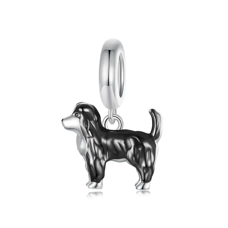 Pendente stile PANDORA Border Collie - SCC2836 - Immagine del prodotto